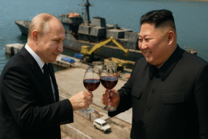 Navio de guerra da Coreia do Norte vira piada internacional e crise interna