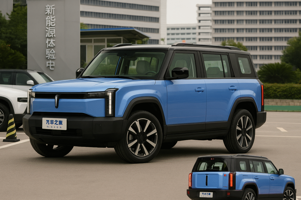 SUV elétrico IK03 chega em 2026 para desafiar BYD, Volvo e Jeep no Brasil