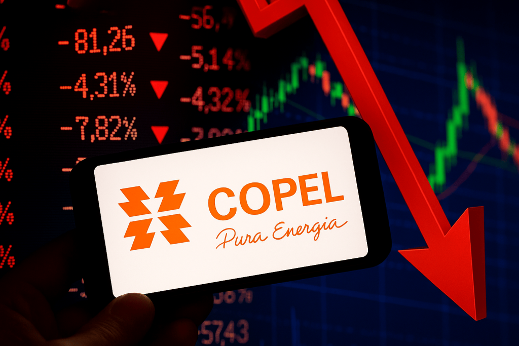 CPLE3 em alerta: Copel despenca 68% no lucro e levanta dúvidas sobre dividendos em 2026