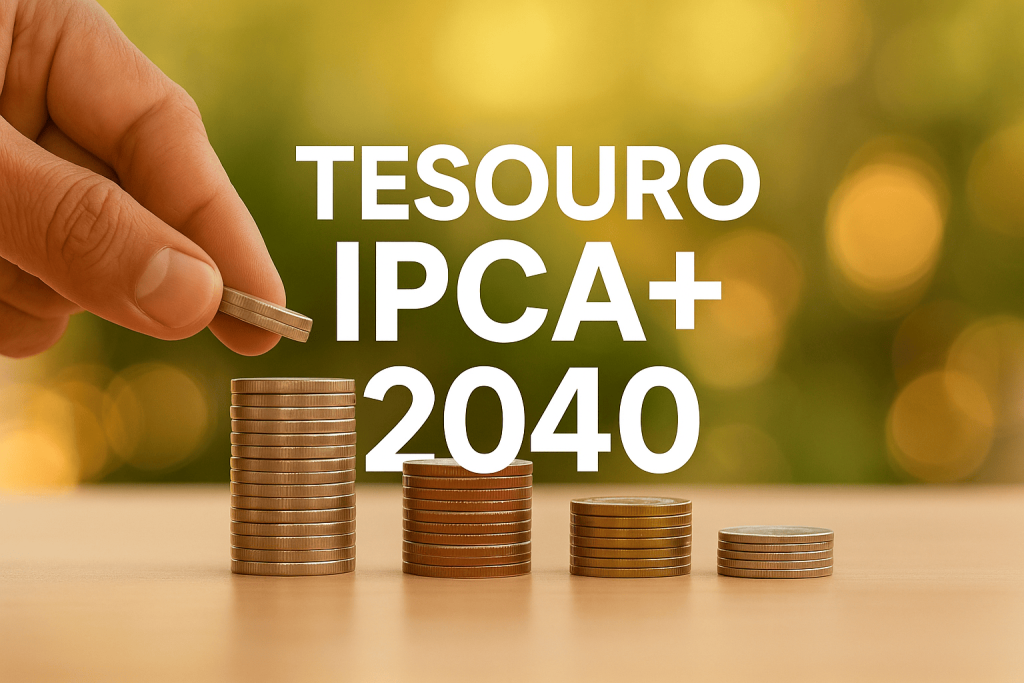 Tesouro IPCA+2040: estratégia segura para lucrar 100% sem esperar o vencimento