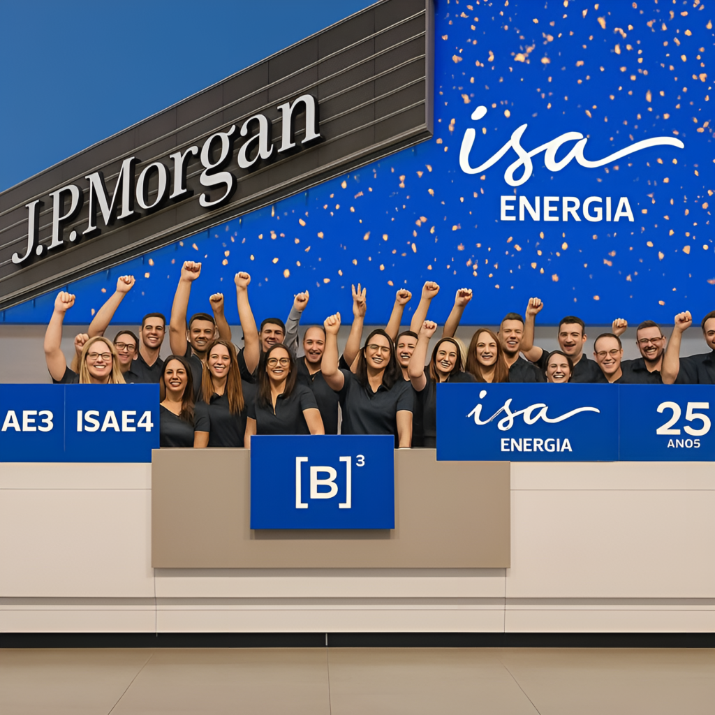 JP Morgan muda visão sobre ISA Energia e vê ação a R$ 30 em 2026