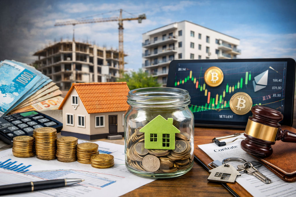 Renda fixa digital ligada ao Minha Casa, Minha Vida paga CDI + 3,5% e chama atenção com isenção de IR