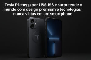 Tesla Pi chega por US$ 193 e surpreende o mundo com design premium e tecnologias nunca vistas em um smartphone