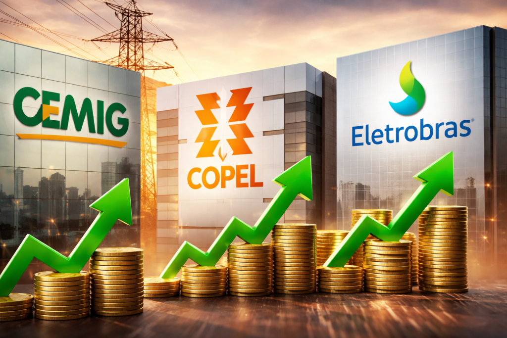 Setor elétrico dispara, mas Cemig fica para trás: dividendos, valuation e o que explica a diferença em 2026