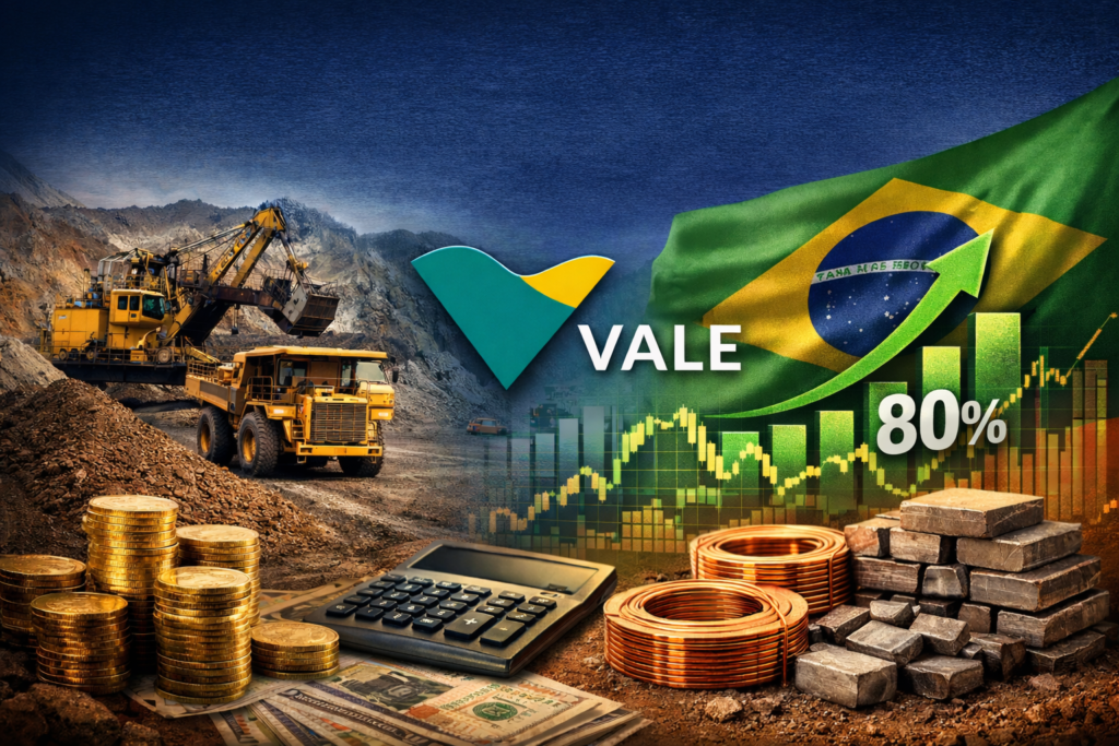 Vale (VALE3) dispara mais de 80% mesmo com minério mais fraco: fundamentos explicam a alta?