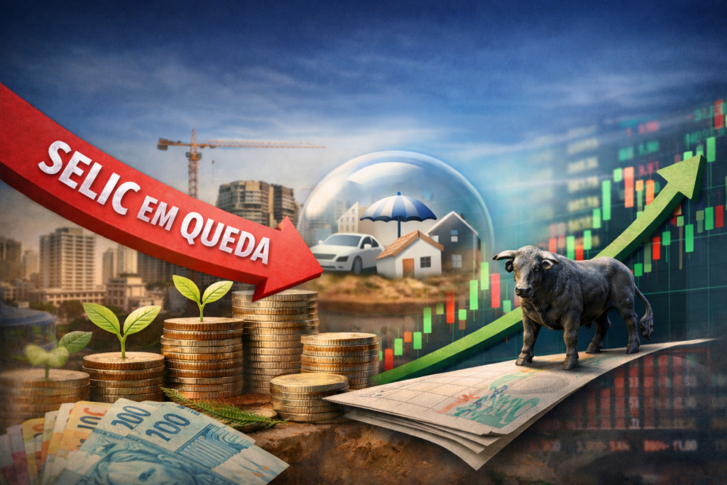 Selic pode cair para 12,5%: o que fazer agora na carteira de ações e dividendos?