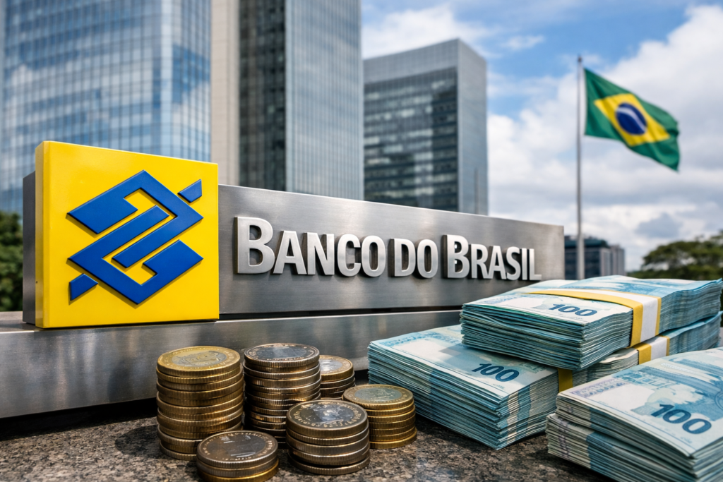 Banco do Brasil anuncia JCP extra após lucro de R$ 5,7 bi e reforça política de dividendos em 2026