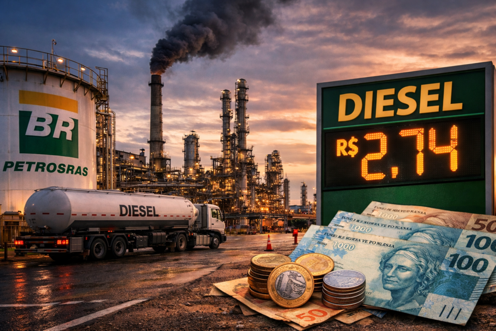 Petrobras enfrenta pressão no diesel enquanto Eneva surge como promessa de dividendos de 20% na Bolsa