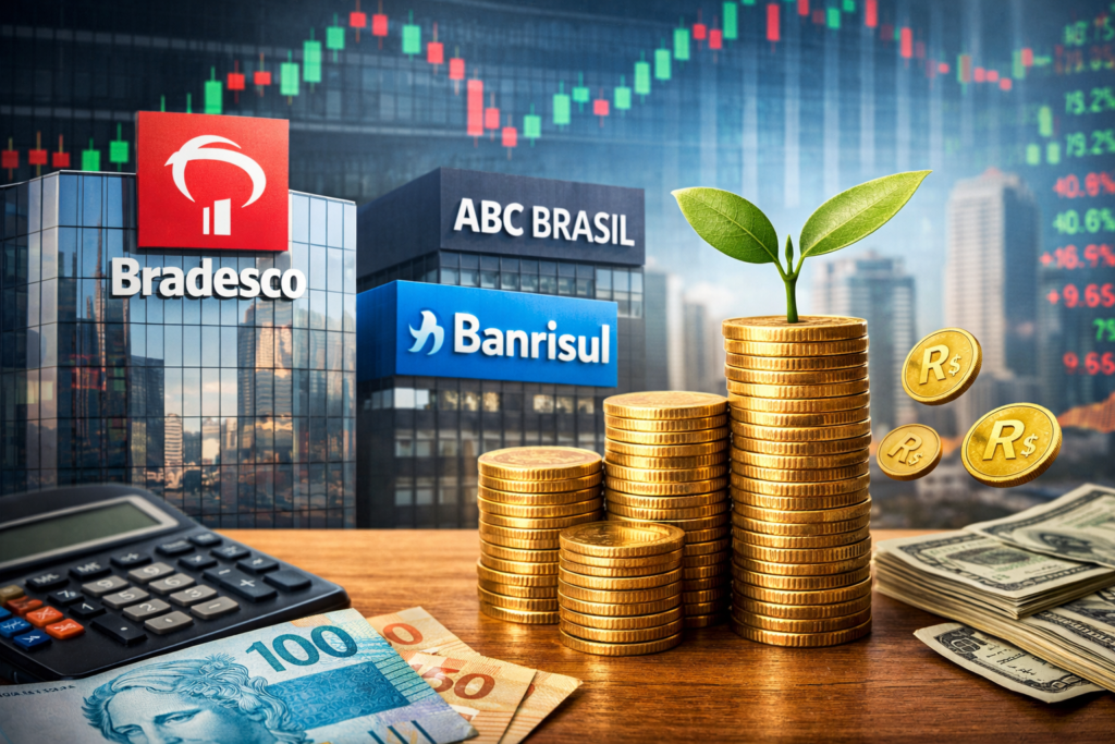 Bancos brasileiros batem recorde de rentabilidade e pagam até 9% de dividendos: veja 3 ações que ainda podem estar baratas