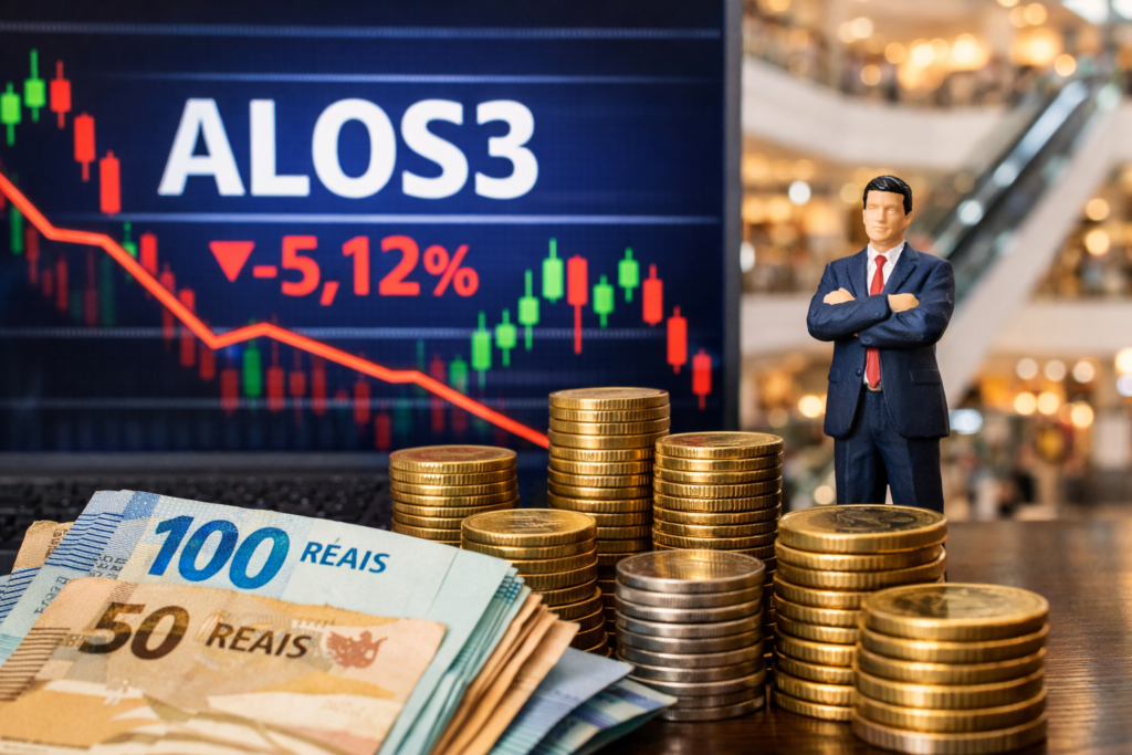 ALOS3 paga dividendos mensais e queda recente reacende debate sobre oportunidade na Bolsa