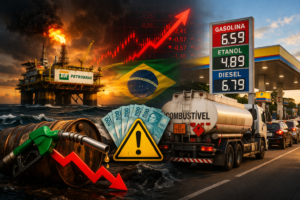 Combustível caro e risco de falta: Petrobras entra em zona crítica e preocupa investidores