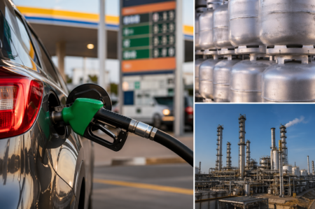 Diesel e gasolina caem, mas gás de cozinha sobe de novo: o que muda no seu bolso