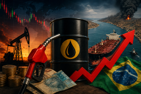 Petróleo volta a assustar e acende alerta para inflação, juros e preço dos combustíveis no Brasil