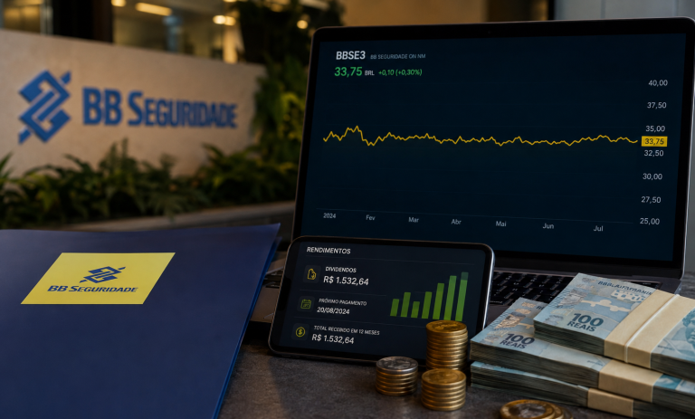 BBSE3 parece parada, mas pode estar pagando mais do que o investidor imagina