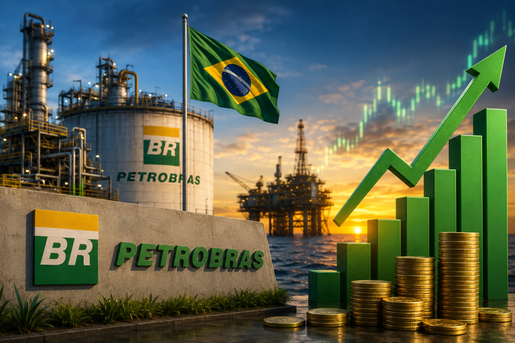Petrobras (PETR4) pode anunciar mega dividendos em junho? Projeção aponta R$ 0,91 por ação e mercado liga alerta para preço teto Petrobras (PETR4) pode anunciar mega dividendos em junho? Projeção aponta R$ 0,91 por ação e mercado liga alerta para preço teto