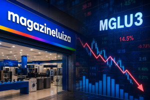Magazine Luiza (MGLU3) entra em semana decisiva com balanço do 1T26 e pressão dos juros altos: ação pode reagir forte após resultado