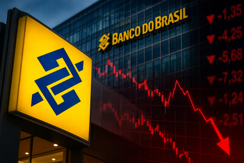 Banco do Brasil (BBAS3) vê lucro cair 53% e corta projeção para 2026: dividendos entram no radar Banco do Brasil (BBAS3) vê lucro cair 53% e corta projeção para 2026: dividendos entram no radar