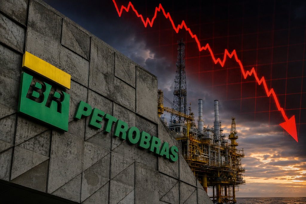 Petrobras (PETR4) decepciona com dividendos de R$ 0,70, mas queda da ação reacende debate sobre risco e oportunidade