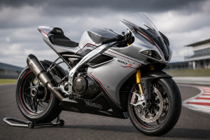 Norton Manx R: superbike britânica renasce com motor V4 de 206 cv e mira Ducati e BMW