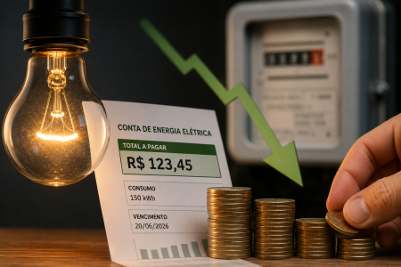 Aneel aprova desconto histórico e conta de luz pode ficar mais barata em 2026