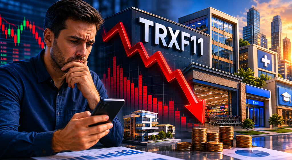 TRXF11 cai, divide investidores e acende alerta sobre nova estratégia do fundo TRXF11 cai, divide investidores e acende alerta sobre nova estratégia do fundo
