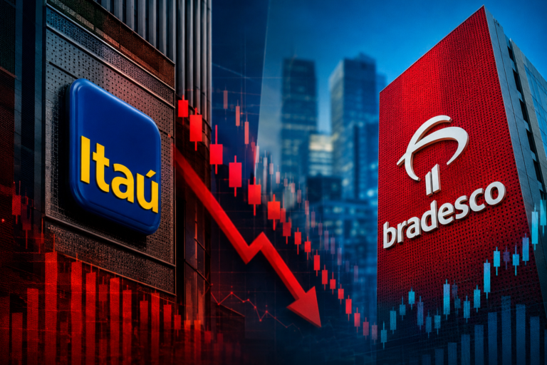 ITUB4 fica mais barata que ITUB3 em movimento raro e acende alerta no setor bancário