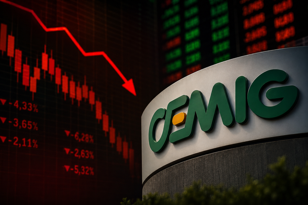 CMIG4 volta às mínimas e chama atenção na Bolsa