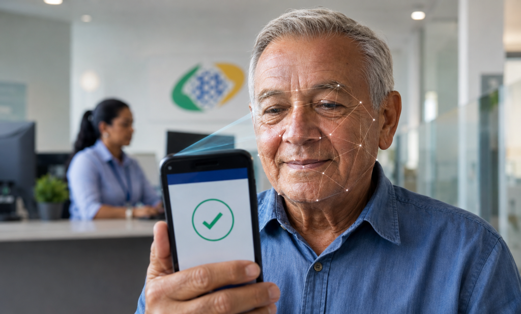 INSS muda regra do empréstimo consignado e aposentados precisam fazer biometria facial