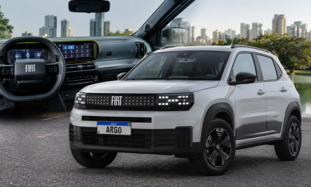 Fiat Argo 2027 muda tudo: novo hatch terá visual de Panda, plataforma moderna e versão híbrida