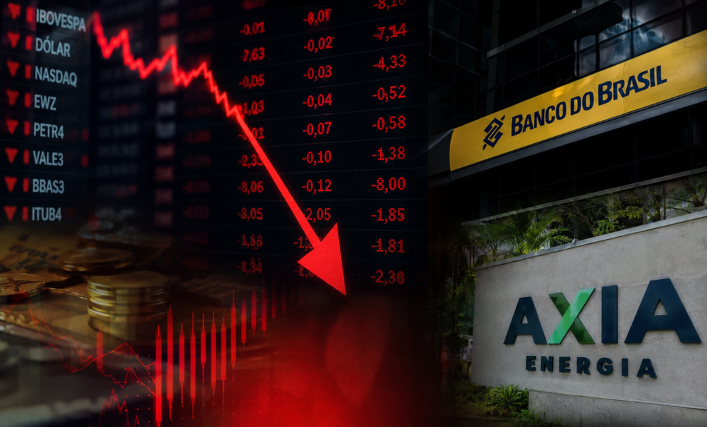 BBAS3 e AXIA3 desabam na Bolsa e aumentam dúvida sobre hora de comprar