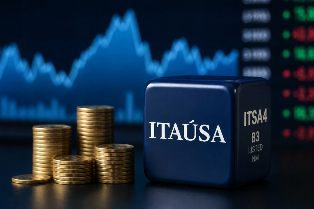 ITSA4 volta à faixa dos R$ 13 e reacende debate sobre Itaúsa; veja o que dizem os números