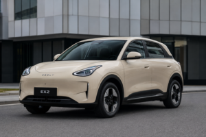 Geely EX2 mira o bolso com 289 km de autonomia e preço de compacto elétrico