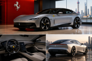 Ferrari elétrica de US$ 586 mil vira disputa na China e acende alerta para o mercado de luxo