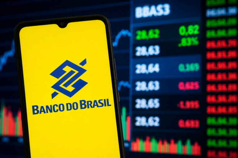 BBAS3: o que está por trás da pressão sobre as ações do Banco do Brasil e por que investidores ac