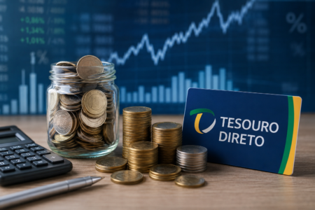 Tesouro Direto ganha força com Selic alta e risco de crédito no radar
