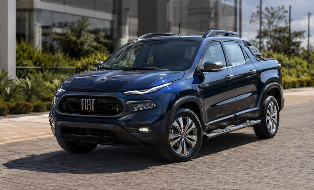 Fiat Toro 2027 estreia versão híbrida com visual que chama atenção