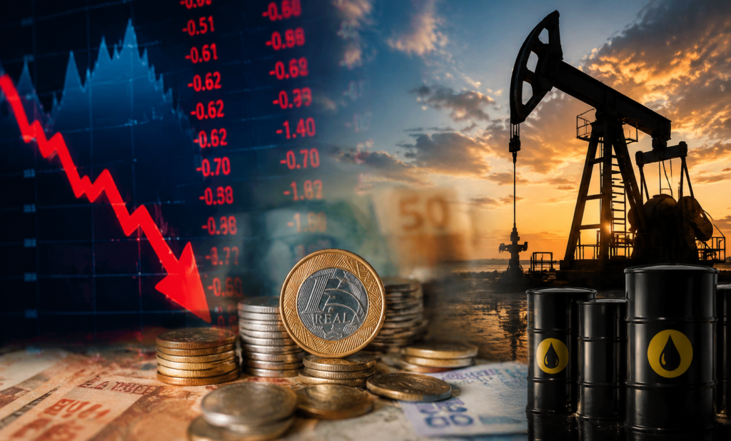 Ibovespa cai e dólar recua com tensão entre EUA e Irã Ibovespa cai e dólar recua com tensão entre EUA e Irã