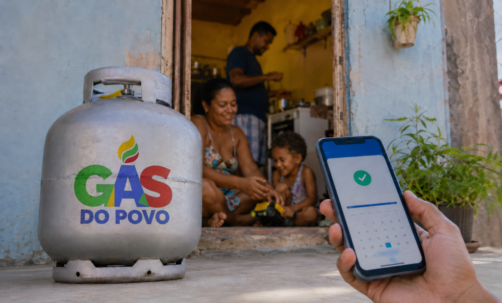 Gás do Povo libera novos vales todo dia 10 e calendário vai até dezembro