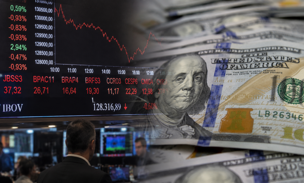 Ibovespa cai com dólar a R$ 5,18 e mercado vê Selic parada Ibovespa cai com dólar a R$ 5,18 e mercado vê Selic parada