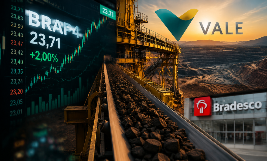 BRAP4 valoriza e atrai investidores com participação na Vale BRAP4 valoriza e atrai investidores com participação na Vale