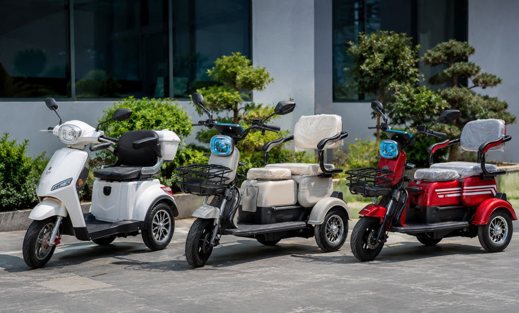 Triciclo elétrico ideal, veja qual modelo combina mais com você