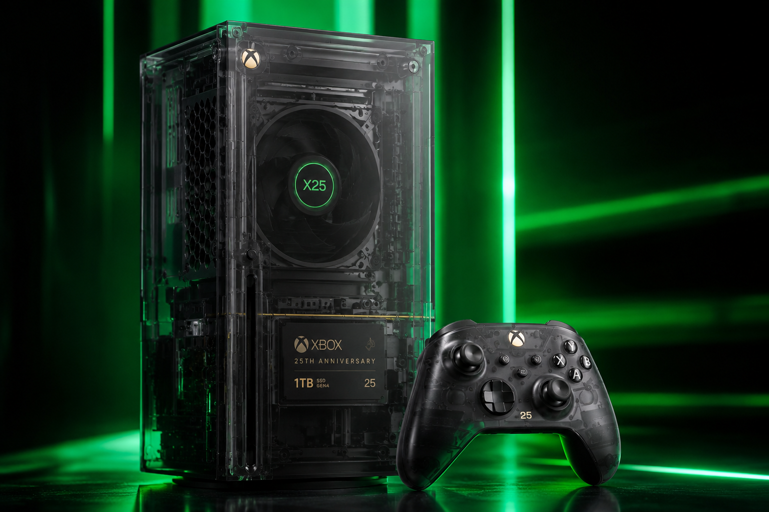 Microsoft lança Xbox Series X25 em comemoração aos 25 anos