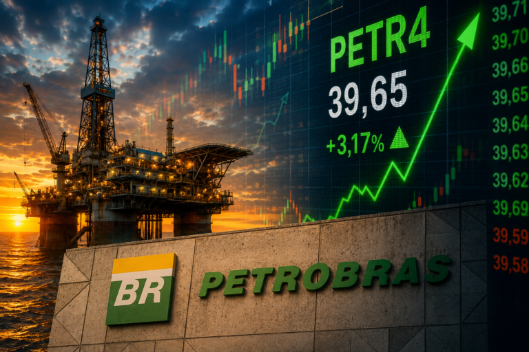 PETR4 volta ao radar com petróleo volátil e tensão no Estreito de Ormuz