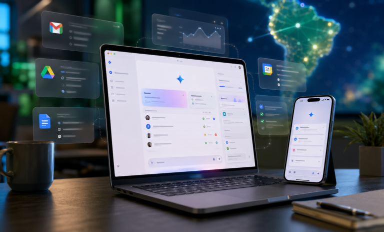Gemini Spark chega ao Brasil e transforma Gemini em agente de IA que trabalha sozinho 24 horas