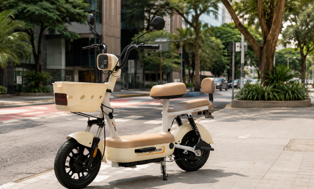 Duos Ace 2027 estreia com bateria de lítio e motor de 500 W Duos Ace 2027 estreia com bateria de lítio e motor de 500 W