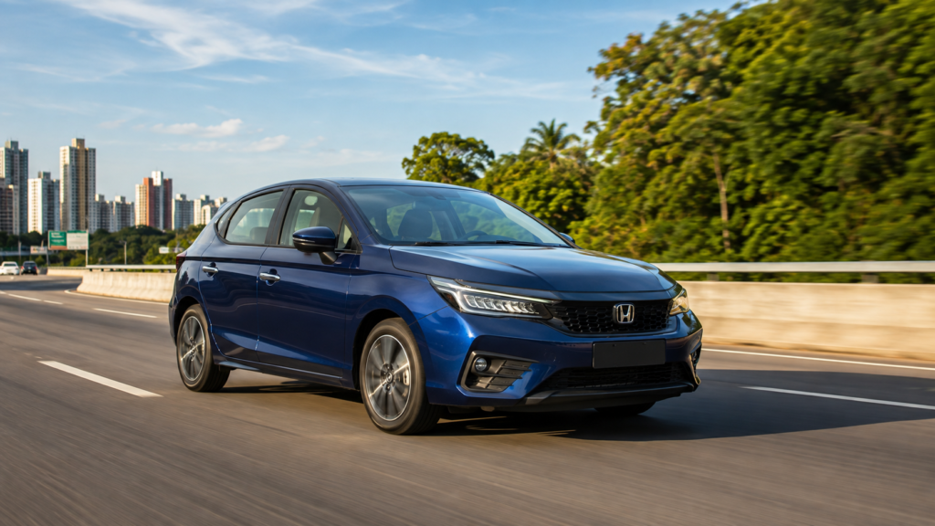 Honda City Hatch EX 2026 custa R$ 136,3 mil: consumo e ADAS compensam o preço?