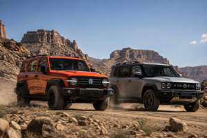 GWM Tank 300 2027 ou Jetour T2 4×4? SUVs têm até 597 cv e preços acima de R$ 340 mil