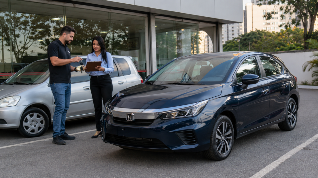 Honda City EX cai R$ 18.300 e passa a custar R$ 119.900