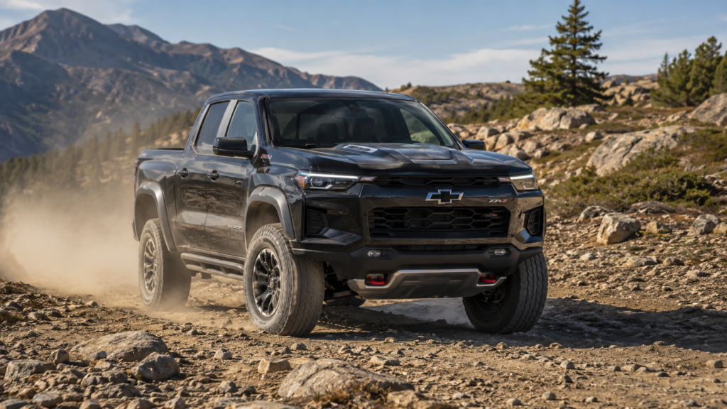 Chevrolet Colorado ZR2 2026 entrega 583 Nm e supera V8 5.3 no torque