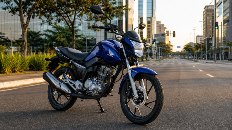 Honda CG 160 Start 2026 parte de R$ 17.350; veja o custo financiado